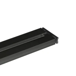 Set 2 Tapas Carril SLIM, negro