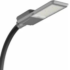 Soporte curvo 100cm para farola 58mm para poste o pared