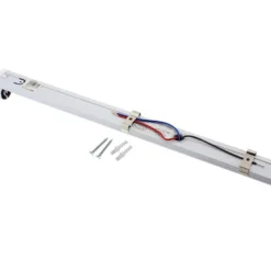 Soporte para Tubo LED T8 de 60 cm. Conexión uno o dos Laterales