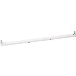 Soporte para Tubo LED T8 de 120 cm. Conexión uno o dos Laterales
