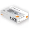 Spot 2 aros rectangular x2 focos níquel basculante
