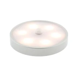 Spot Led ZOR ROUND con sensor PIR y batería recargable para armarios y cajones