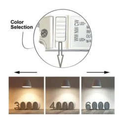 Spot LUCERNA, Bridgelux Chip, 6W, CCT, UGR11, blanco
