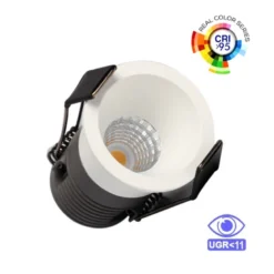 Spot LUCERNA, Bridgelux Chip, 6W, CCT, UGR11, blanco