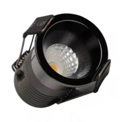 Spot LUCERNA, Bridgelux Chip, 6W, CCT, UGR11, negro cromo