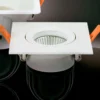 Spot MOFFI-N cuadrado 1 ARO blanco