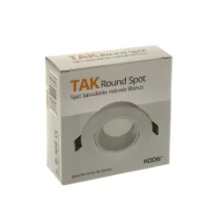 TAK Spot basculante redondo Blanco