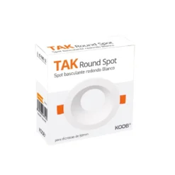 TAK Spot fijo redondo Blanco