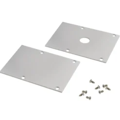 Tapas para perfil SERK, aluminio anodizado