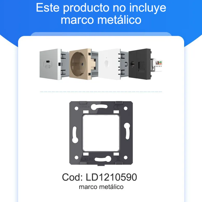 Termostato digital, negro LIVOLO