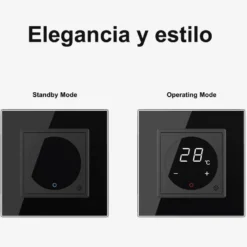 Termostato digital, negro LIVOLO