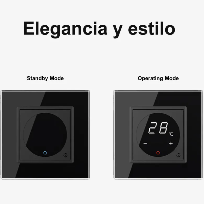 Termostato digital, negro LIVOLO