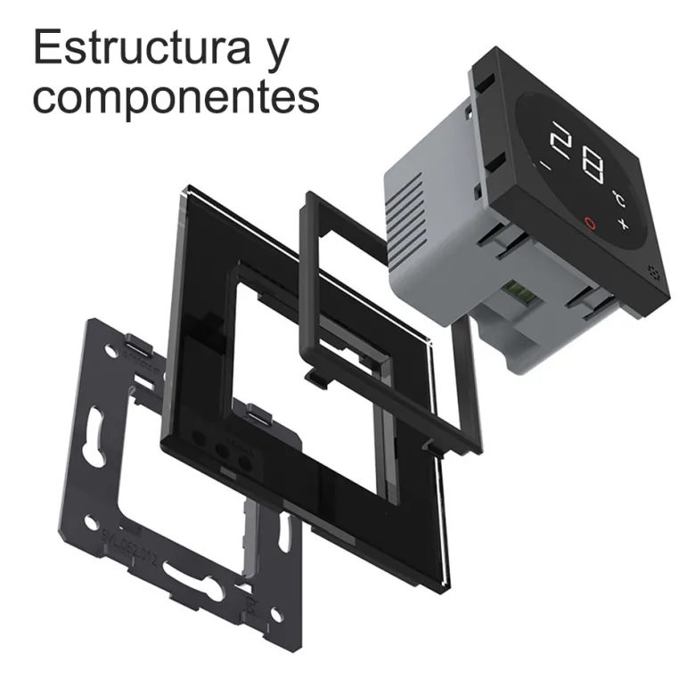 Termostato digital, negro LIVOLO