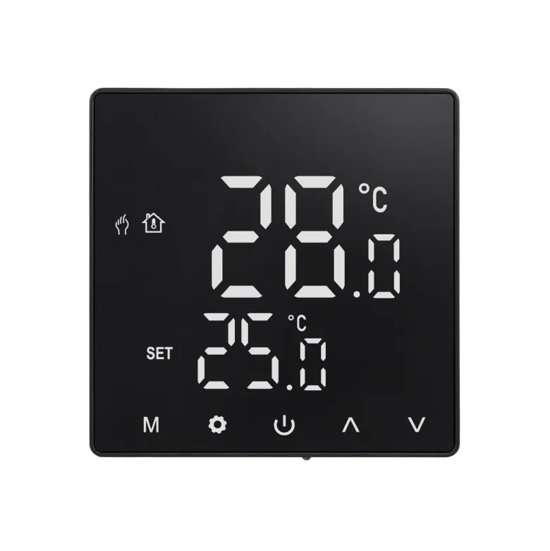 Termostato digital WiFi + ZigBee KOOB negro