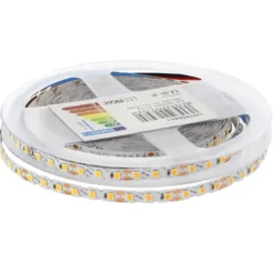 Tira contorno Zig Zag LED SMD2835, DC12V, 5m, (120Led/m), 50W, IP20, PCB 6mm