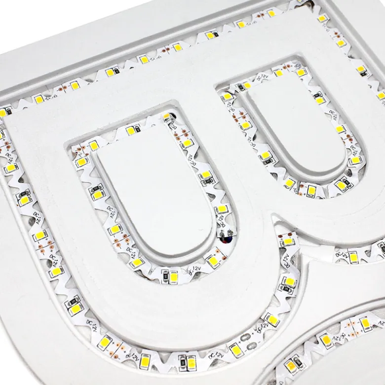 Tira contorno Zig Zag S LED SMD2835, DC12V, 5m, (60Led/m), 40W, IP65