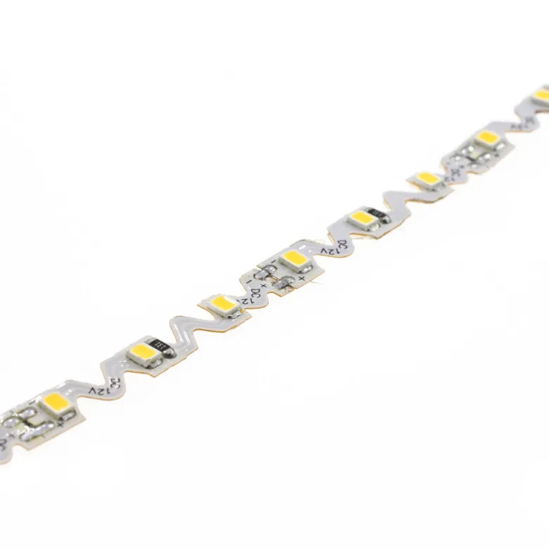 Tira contorno Zig Zag S LED SMD2835, DC12V, 5m, (60Led/m), 40W, IP65
