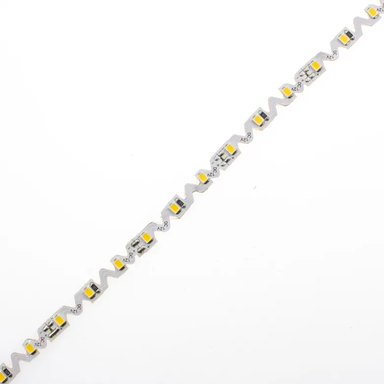 Tira contorno Zig Zag S LED SMD2835, DC12V, 5m, (60Led/m), 40W, IP65