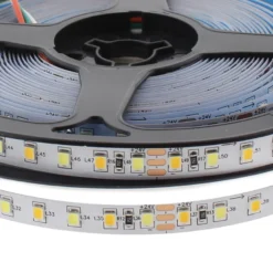 Tira LED Blanco Dual SMD2835, DC24V, 5m (120 Led/m), 80W, IP20