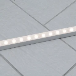 Tira LED DC24V WALL WASHER 30º, 18*16mm, 5 metros, IP67, 2,4cm corte