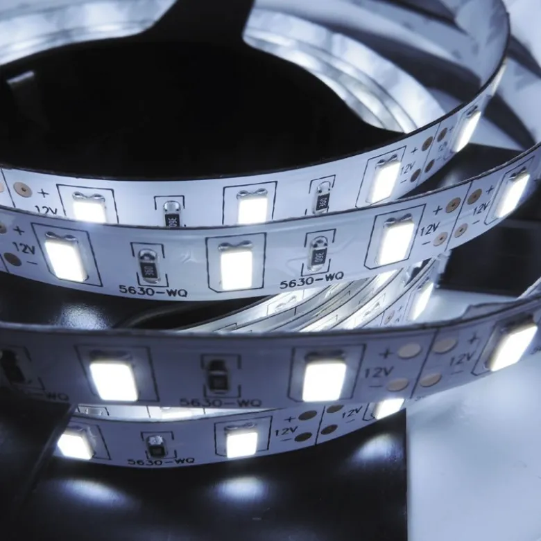 Tira LED HQ Monocolor SMD5630, ChipLed Samsung, DC12V, 5m (60Led/m),72W, IP65