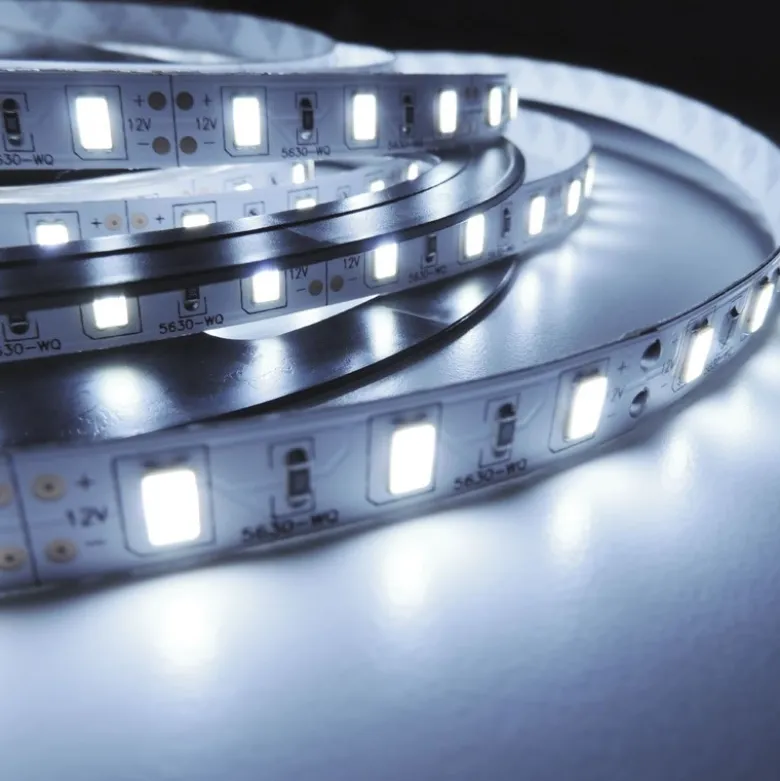 Tira LED HQ Monocolor SMD5630, ChipLed Samsung, DC12V, 5m (60Led/m),72W, IP65