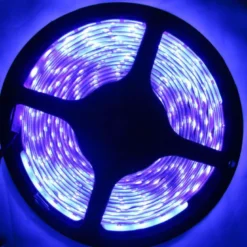 Tira LED UV Ultravioleta SMD3528, DC12V, 5m (120 Led/m) - IP20