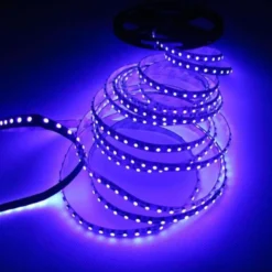 Tira LED UV Ultravioleta SMD3528, DC12V, 5m (120 Led/m) - IP20