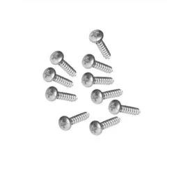10 Tornillos acero inoxidable 3x16mm