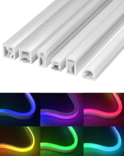 Tubo de silicona NEON Flex, 16x16mm, 1 metro