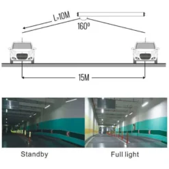 Tubo LED T8 con Sensor Radar de presencia, 14W, 90cm, 20-100%