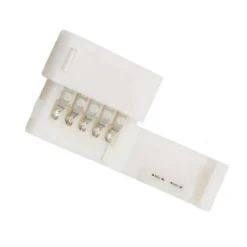 Unión / conector rígido Pin Click para tiras LED RGBW 5 pin
