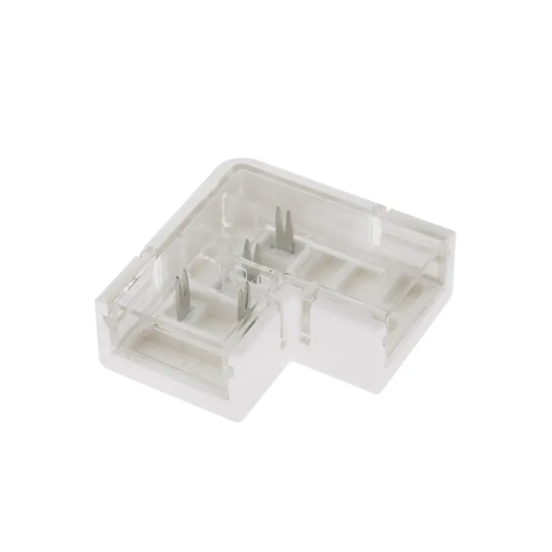 Unión intermedia L tira led PCB 8mm