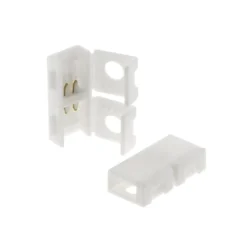 Unión intermedia para tira led 220V SMD/COB,11x6mm, PCB 8mm, con conectores rápidos