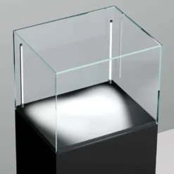 VITRALUX Base de fijación aluminio Mini