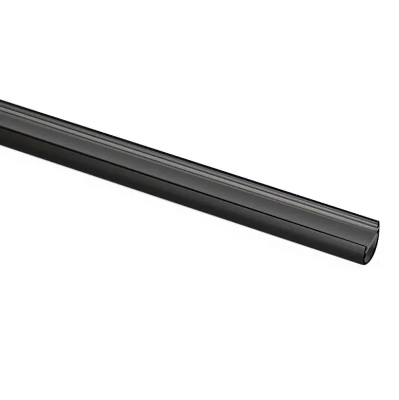 VITRA-S Perfil Aluminio 1m, negro
