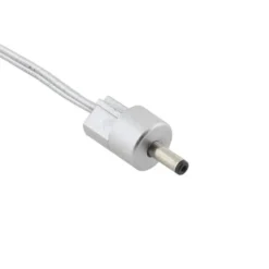 VITRA W Conector mini DC macho con cable, silver