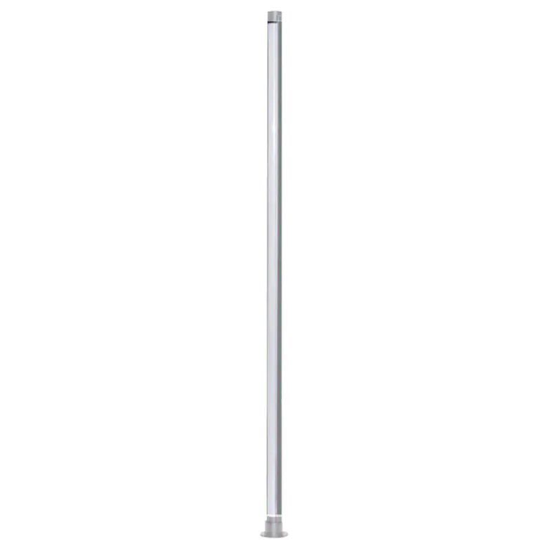 VITRA W Perfil Aluminio + cubierta opal 1m
