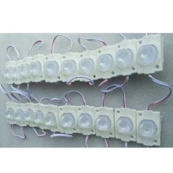 20x Módulo Led 1xSMD3535, lente 10*30°, DC12V, 2.4W, IP65