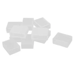 10x tapones 12mm silicona inicial para tira led monocolor