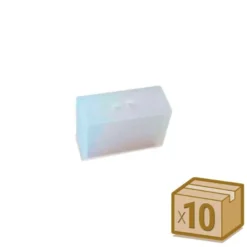 10x tapones 12mm silicona inicial para tira led monocolor