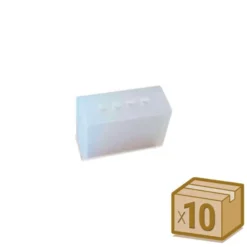 10x tapones 12mm silicona inicial para tira led RGB
